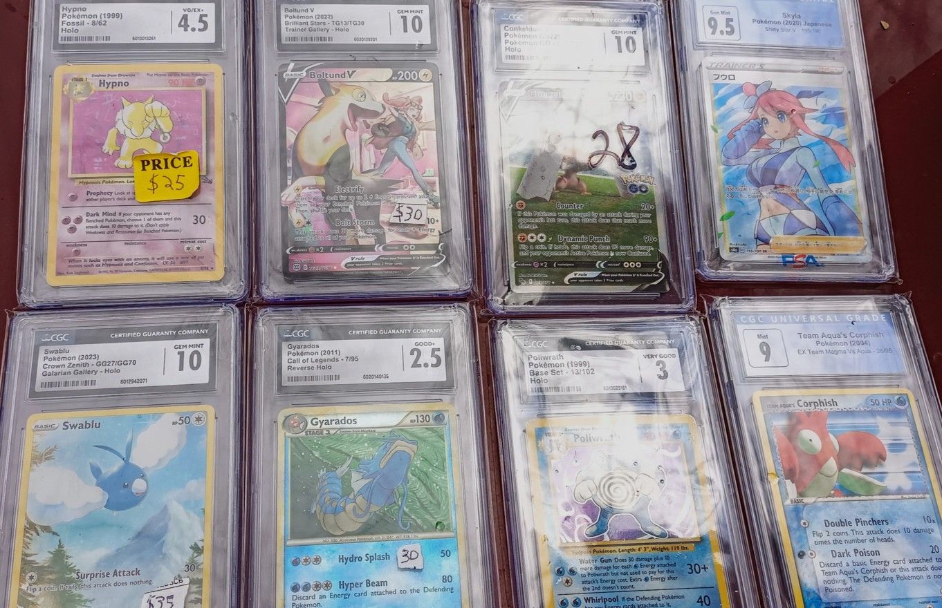 Graded Pokemon Cards