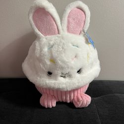 FAO Schwartz 12” Glow Brights Bunny Cupcake Plush