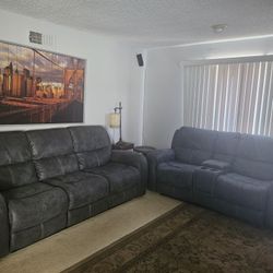 Sofa & Loveseat Recliner Set
