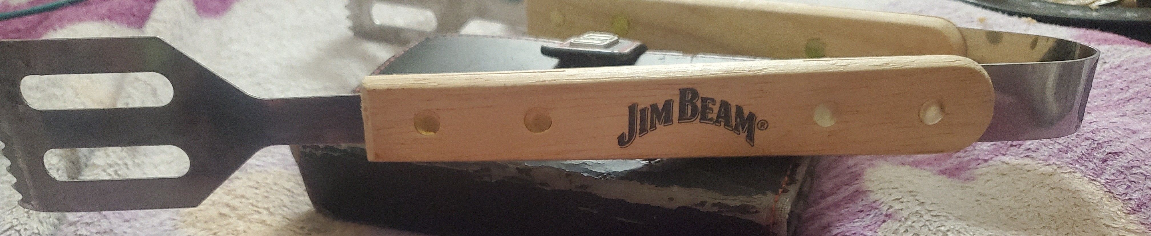 JIM BEAM BBQ TONGS