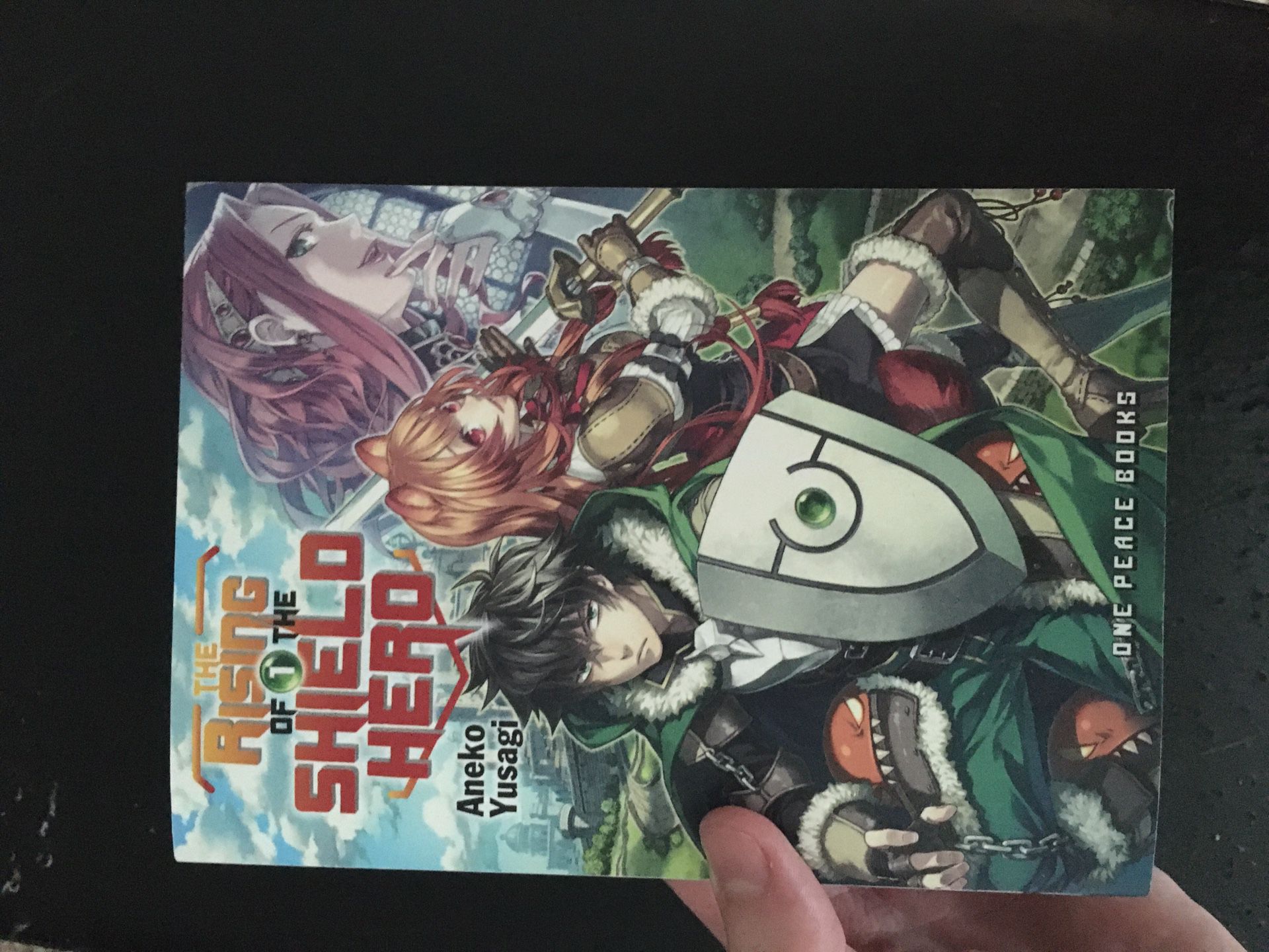 The Rising of the Shield Hero Light Novel (Not Manga)