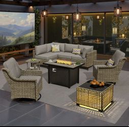 Patio furniture set outdoor new in the box