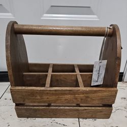 Wood Beer Holder Rack