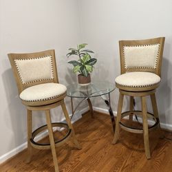 Set Of 2 Bar Stools 