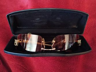 Versace Sunglasses Unisex Orange Tent