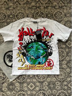 Brand new hellstar tee-Hellstar Records Graphic Tee – White