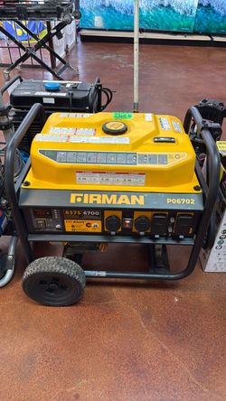 Firman P06702 Portable Gas Generator 8375W