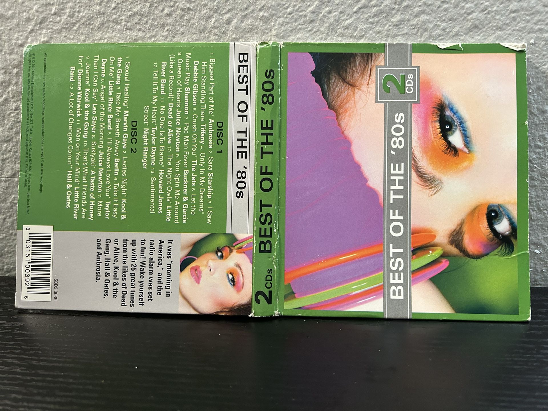 CD Music Set Of 3 Best Of The ‘80s (2 Cds) & 2 CDs Madonna Deeper And Deeper