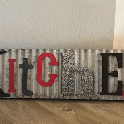 Kitchen Sign 48 Inches Length And 12 Inches Width 