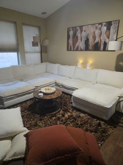 Modular off-white 9 piece sofa