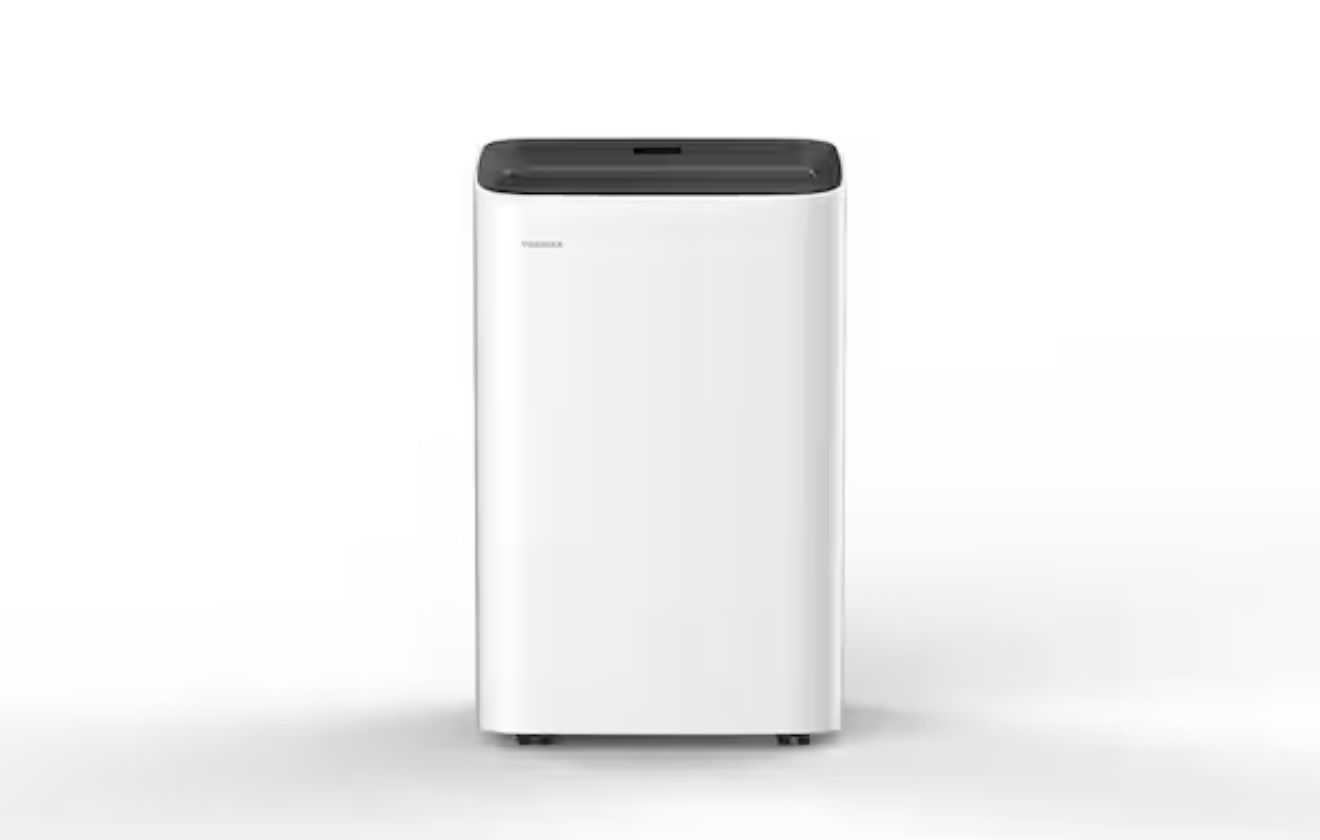 8,000 (DOE) BTU Portable Air Conditioner Cools 350 sq. ft. with Dehumidifier and Remote Control in White