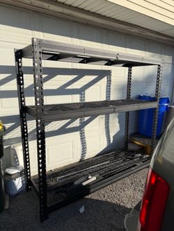Heavy Duty Metal Storage Shelving Unit