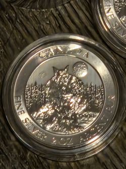Premium 2oz Silver Coins - Canadian Creatures of the North - Capsule