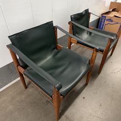 Mid Century modern Safari Chairs