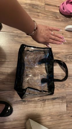 Used clear bag