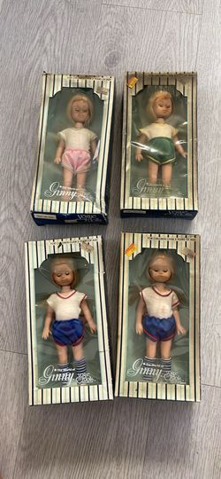Vintage Vogue Dolls The World of Ginny Lot of 4