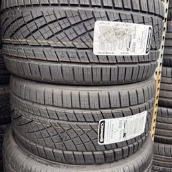 New Continental 295/25R22 ExtremeContact DWS06 Tires