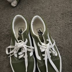 Kids Green Vans 