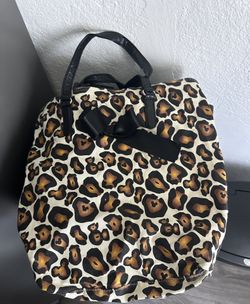 Disneyland Jungle Tote Bag with Mickey silhouettes