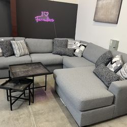 Floor Model Sectional 