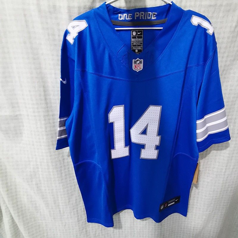 Amon Ra St Brown No 14 Detroit Lions Jersey
