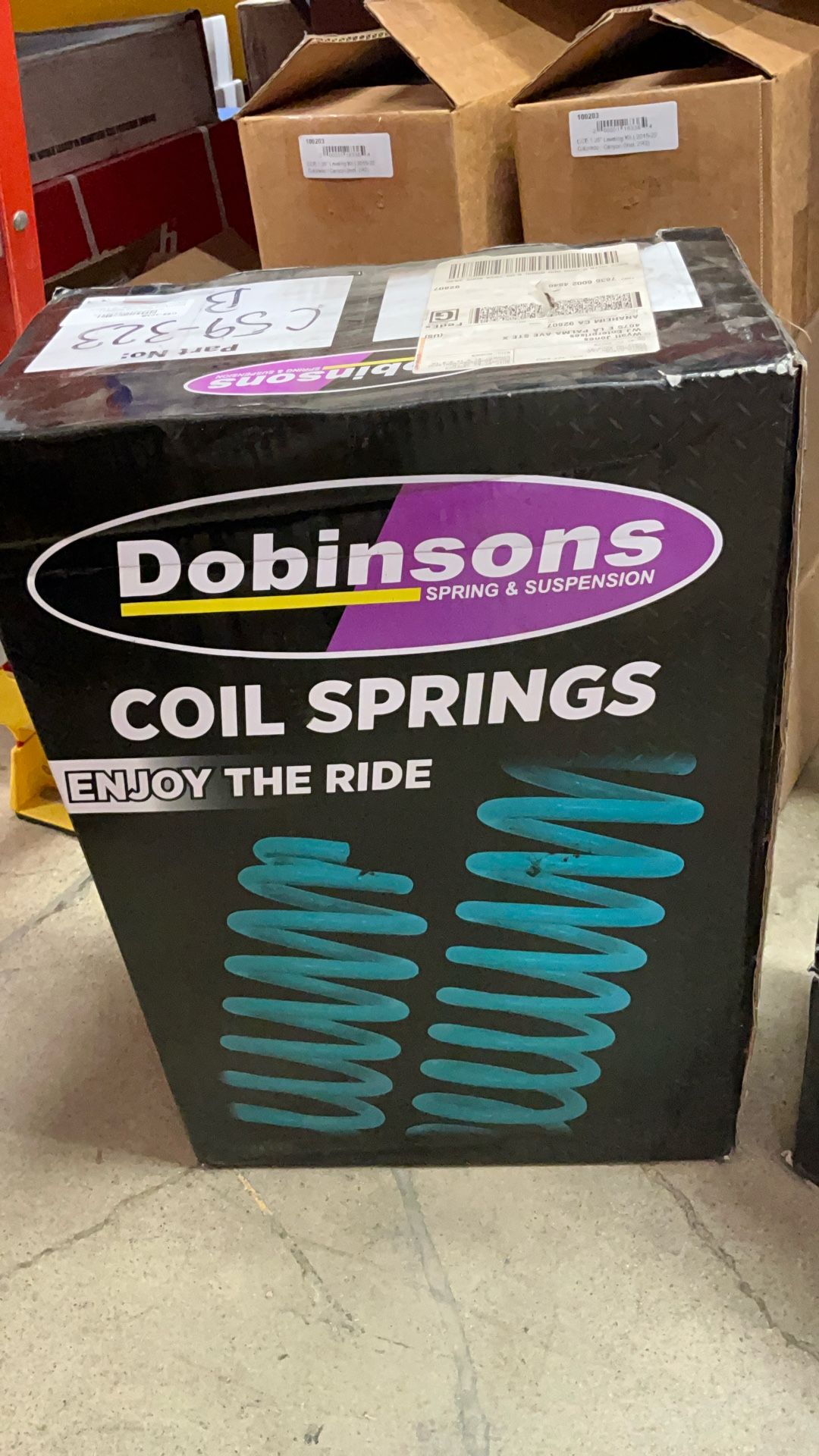Dobinsons Coil Springs C59-323B Black