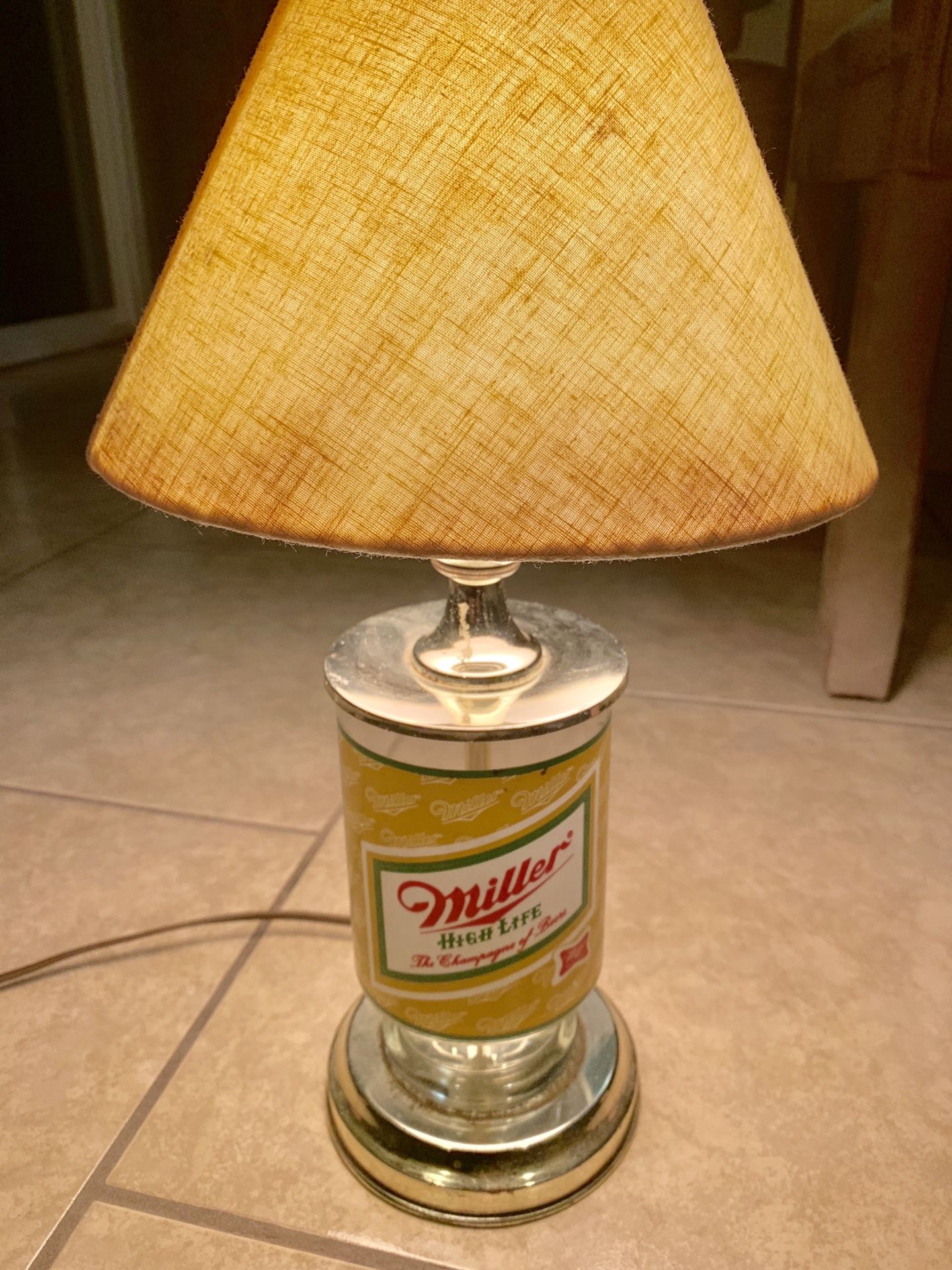Miller High Life Vintage Lamp