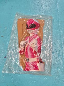 power rangers mighty morphin pink ranger kimberly cutout vintage 1994