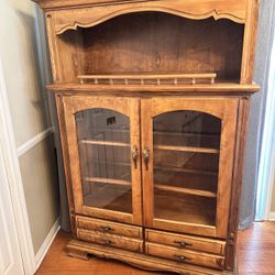 Antique Wood Hutch