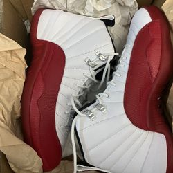 Retro 12s  Cherry Red. Size 10.5