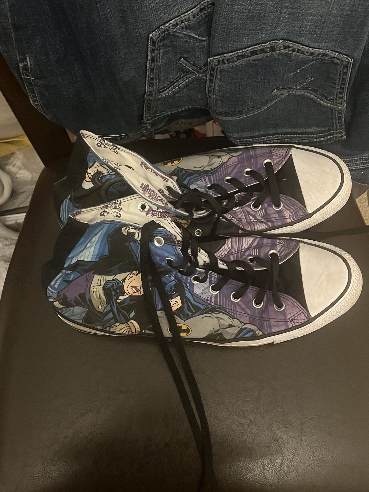 Batman And Penguin Converse