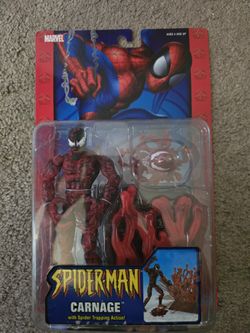 Spiderman Carnage 2004 Toy Biz Brand New 