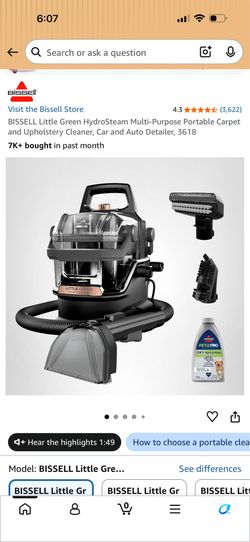 Bissell green machine