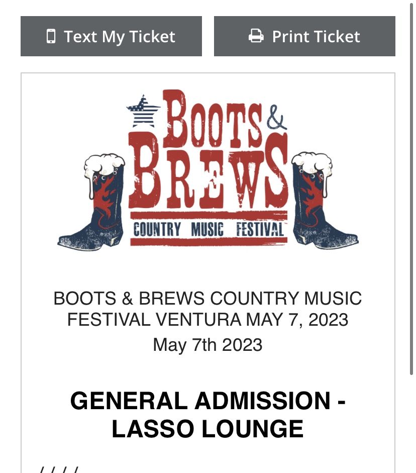 Boots & Brews (Ventura)