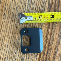 Extended Length Door Latch Strike Plate - New+Used