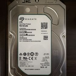 8TB hard drive