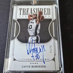 David Robinson Auto /75 NT Spurs