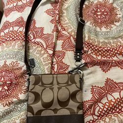 Coach Mini Brown Crossbody Bag