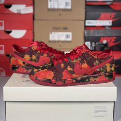Size 9.5M - Nike SB Dunk Low x The Wizard Of Oz ‘Poppy Field’ - Brand New