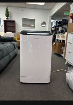 New 15000 BTU Portable Air Conditioner with Remote APP Control White
