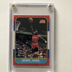 Michael Jordan Chicago Bulls basketball card 