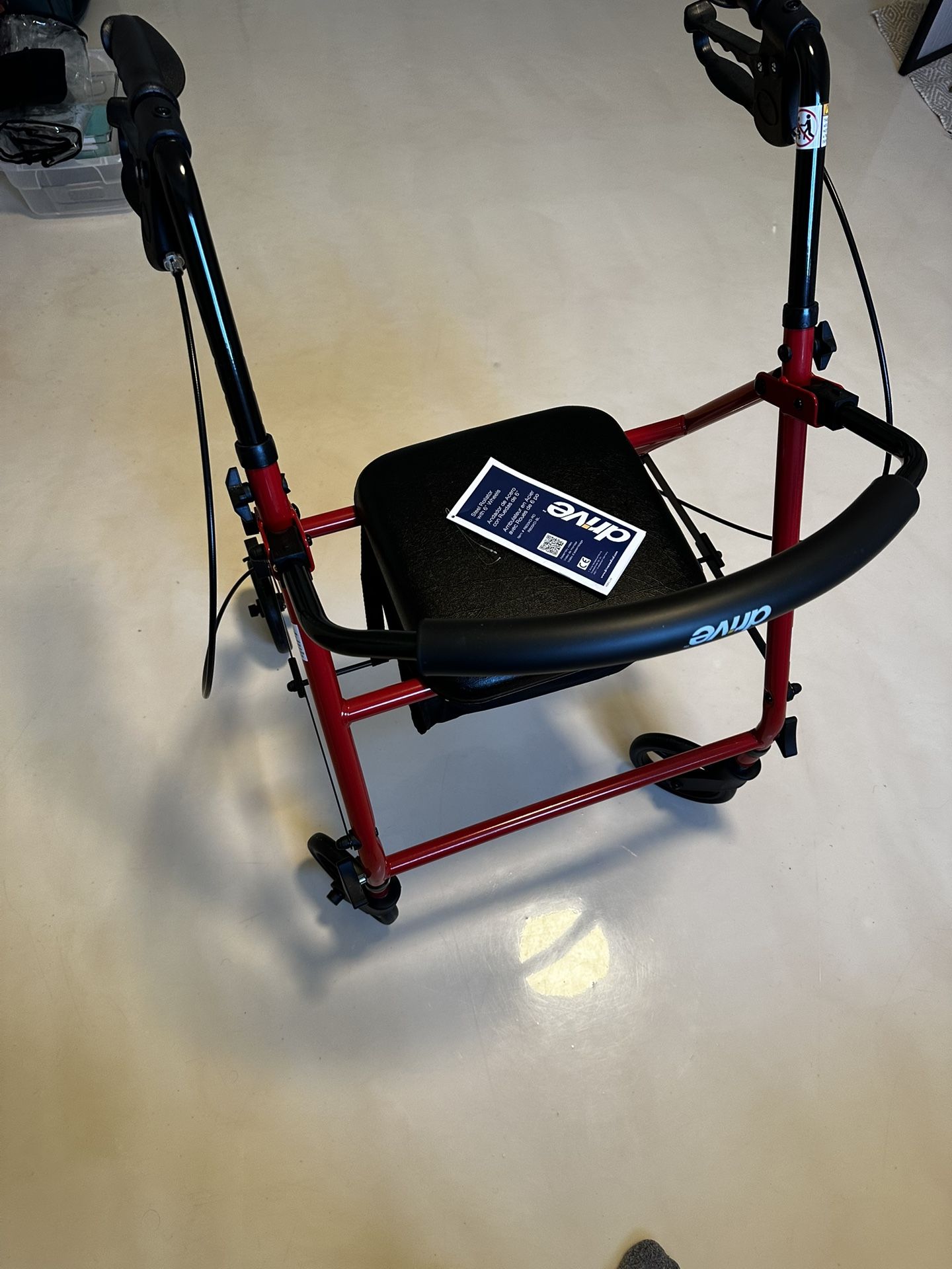 New Drive Rollator Walker With Seat