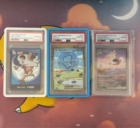 Pokemon & One Piece PSA10 Slabs