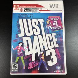 Just Dance 3 Target Edition for Nintendo Wii (2011)