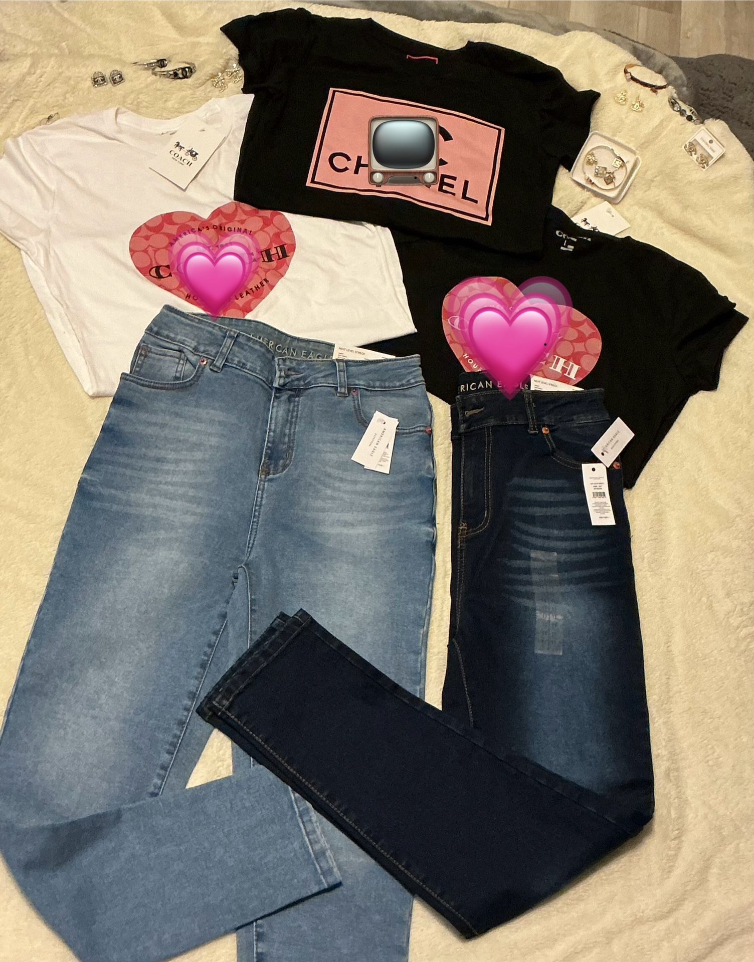 SHIRTS AND JEANS (****)