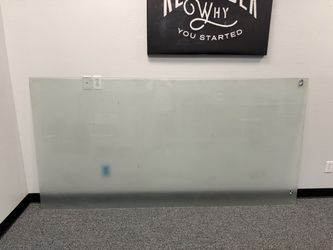 Huge 8ft x 4ft Glass Whiteboard – Office or Classroom