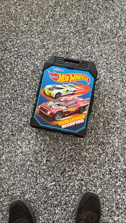 Over 50 Cars In Carry Box Of Hot Wheel Cars