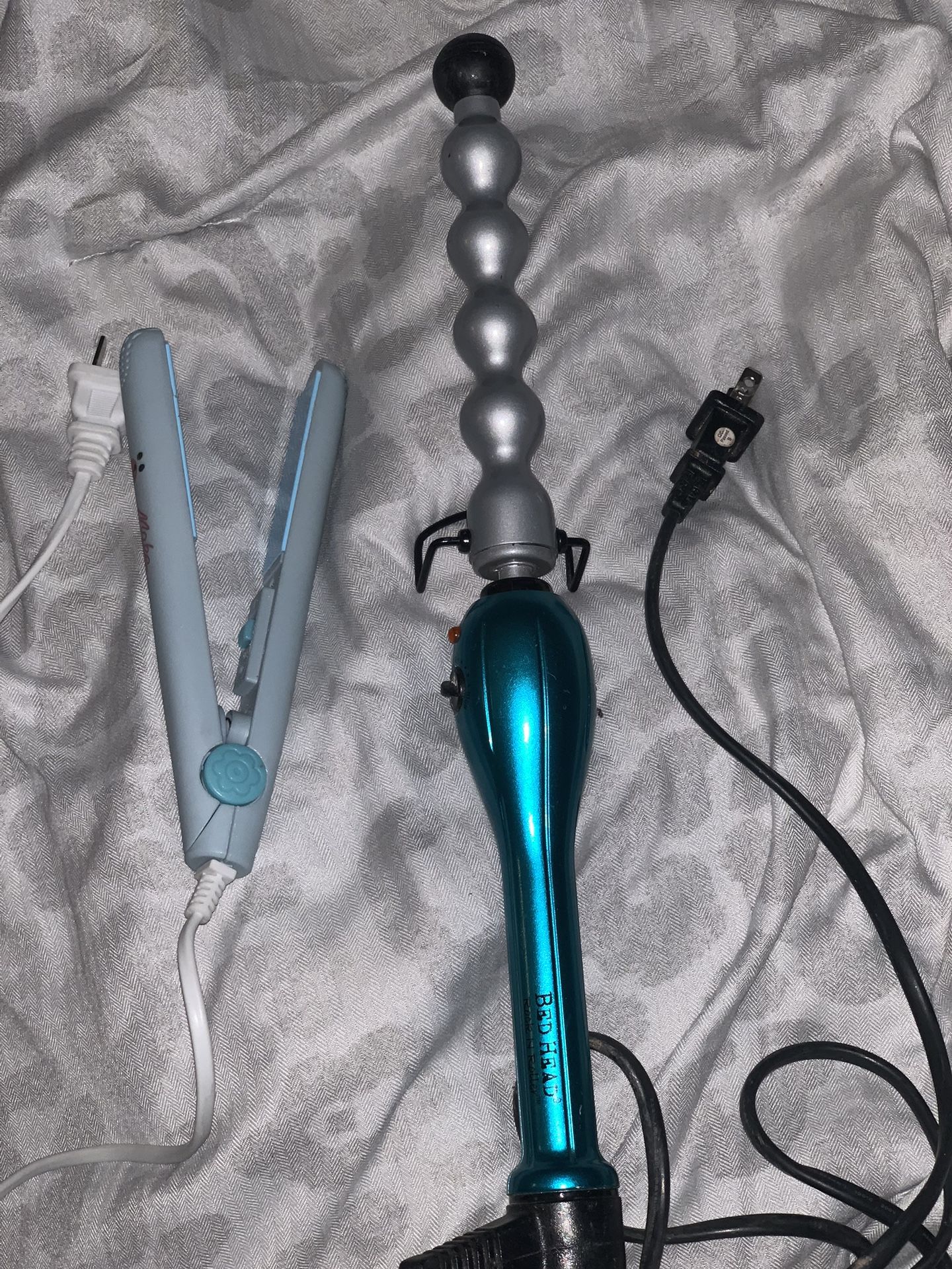 Bed Head Hair Curler And Mini Straightener