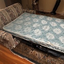 Floral Sofa-Bed