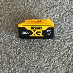 Dewalt 20V XR 5AH Battery